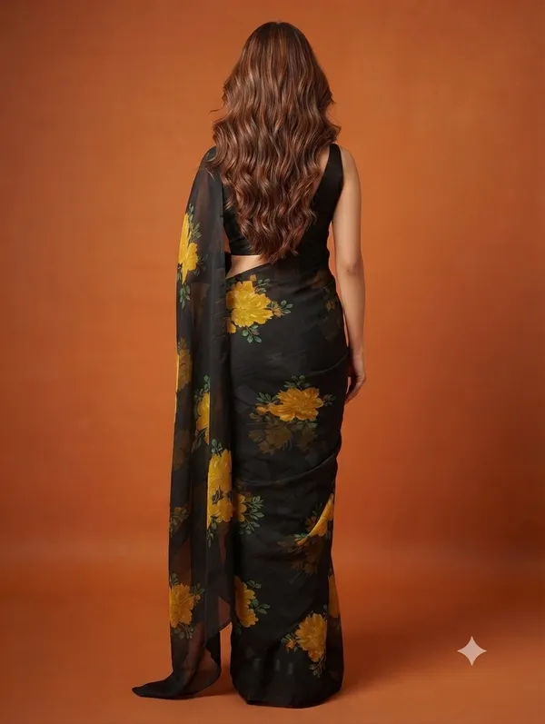 Chiffon_Multicolor_Saree