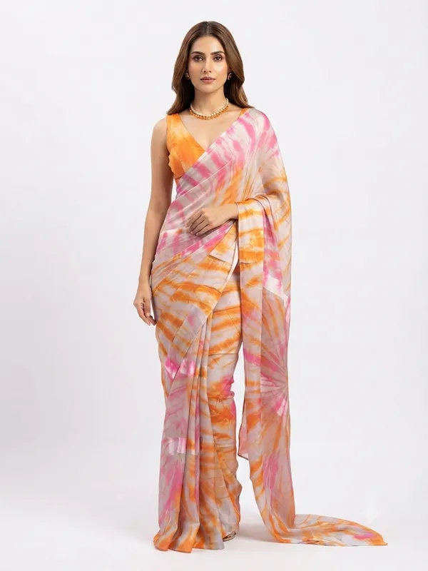 Chiffon_Yellow_Saree