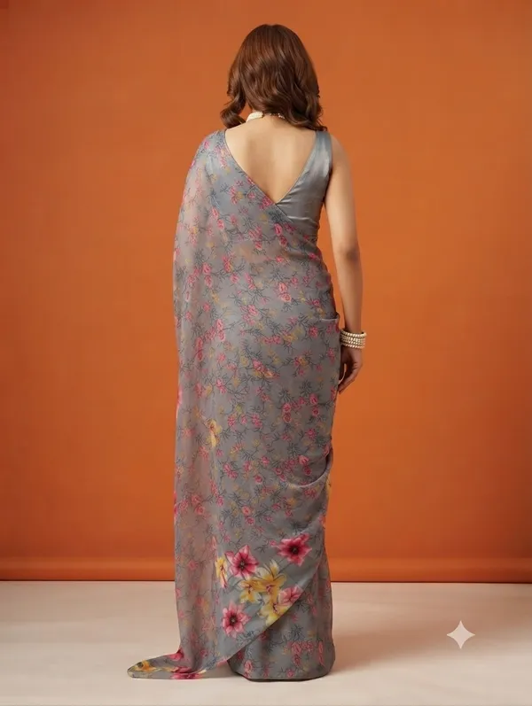 Chiffon_Grey_Saree