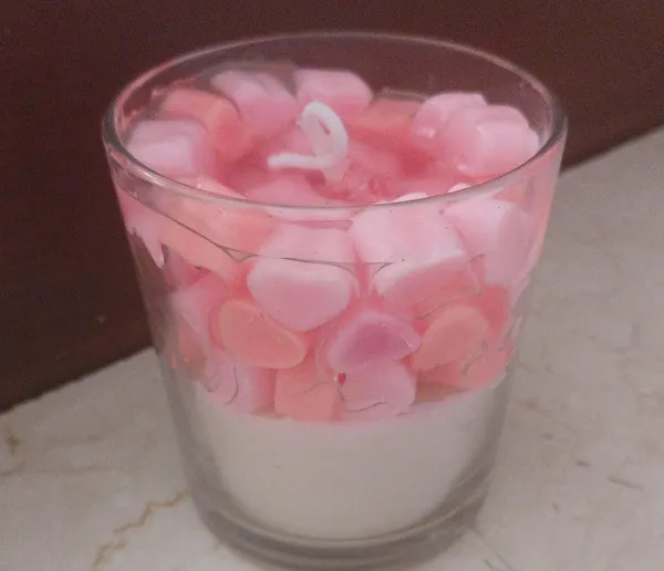 Glass_Floral_Pink_Decorative_Candle