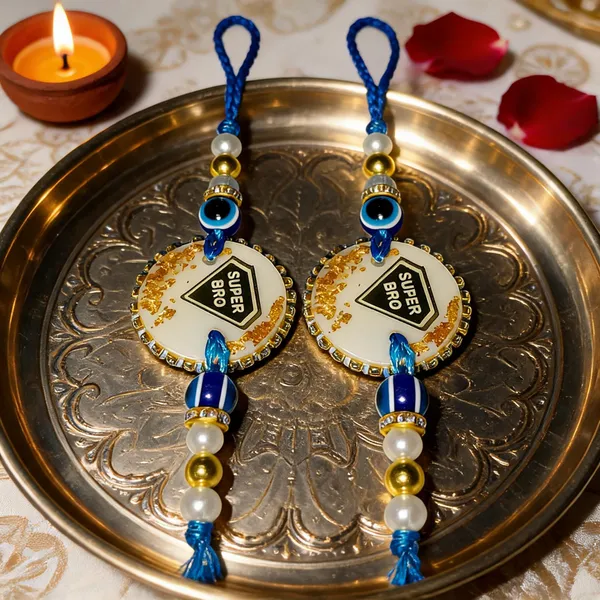 Multicolor_Evil_Eye_Resin_Brother_Rakhi_Pack_Of_2
