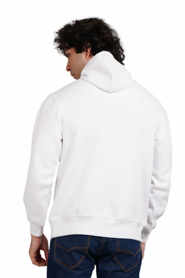 White__Cotton_And__Polyester_Hoodie_For_Unisex