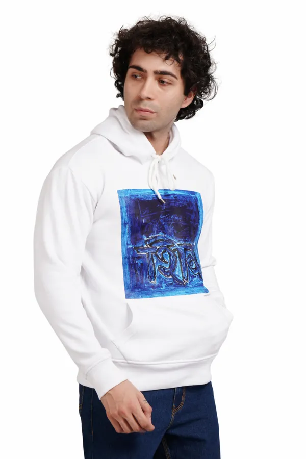 White__Cotton_And__Polyester_Hoodie_For_Unisex