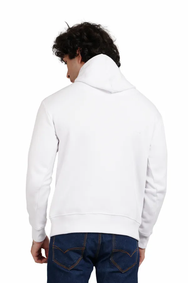 White__Cotton_And__Polyester_Hoodie_For_Unisex