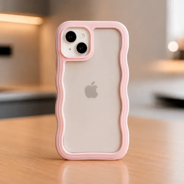 Baby_Pink_Clear_Case_with_Anti-Drop_Technology_&_Double_Layers