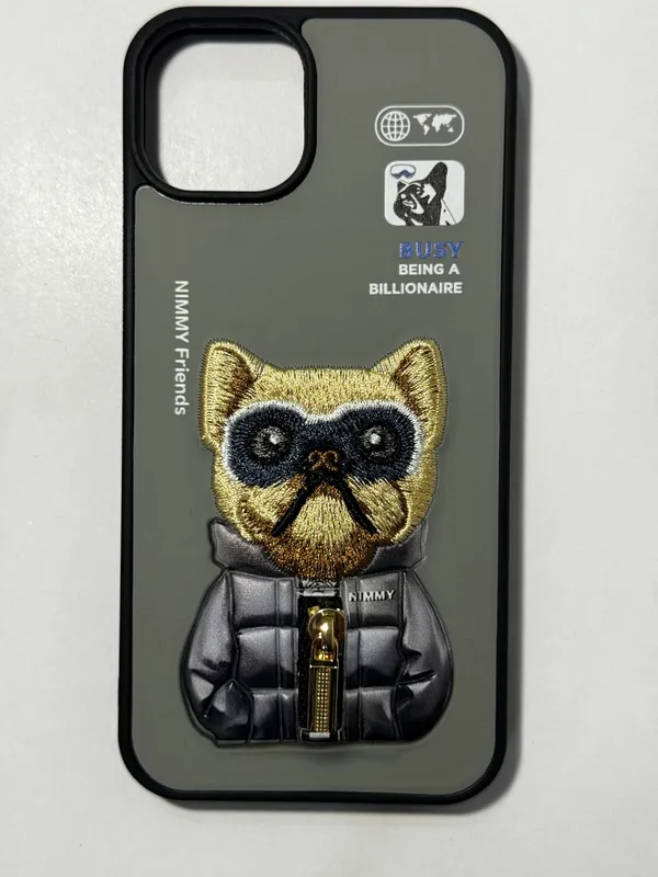 Black_3D_Cat_Print_Phone_Case