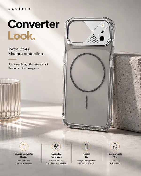 Elegant_Silver_Magsafe_Compatible_Converter_Case