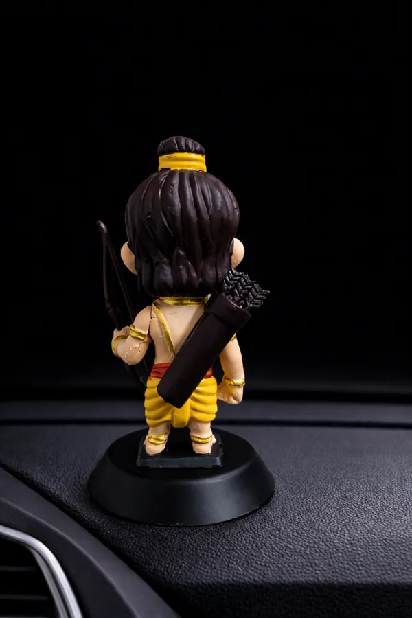 Child_Deity_Archer_Black_Base_Dashboard_Figurine