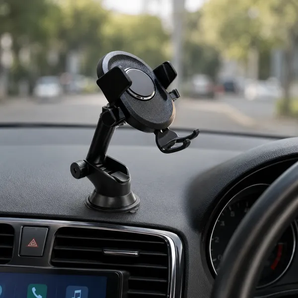 Black_ABS_Plastic_Shell,_Metal_Springs,_Rubberized_Anti-Scratch_Silicone_Padding_Car_Electronics_&_Accessories_/_Phone_Mount_For_Drivers,_Tech_Enthusiasts,_Daily_Commuters