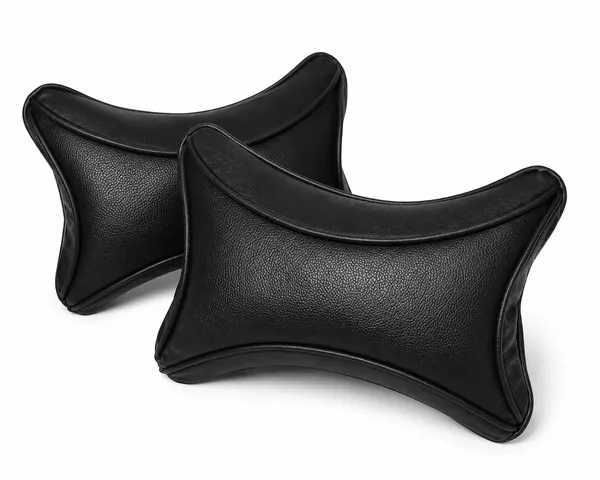 Black_High-Density_Polyurethane_Memory_Foam_Core,_Elasticized_100%_Polyester_Mesh_Outer_Cover,_Nylon_Elastic_Strap_Car_Interior_Accessories_/_Neck_Cushion_For_Drivers,_Passengers,_Travelers_With_Neck_Fatigue
