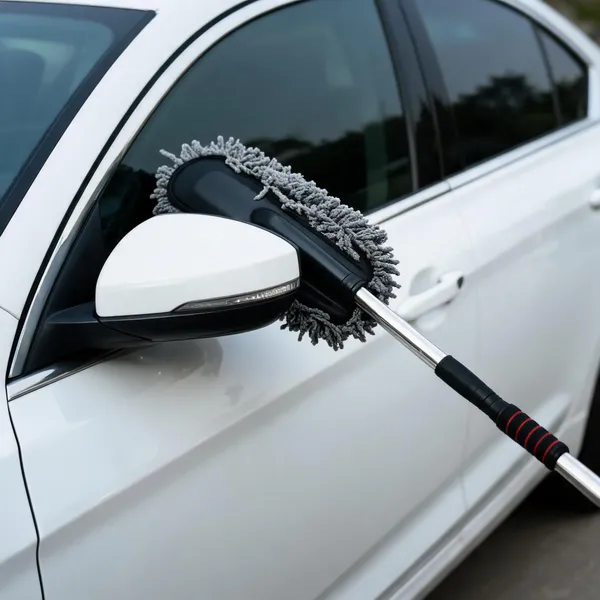 Black_Microfiber_Threads_(80%_Polyester,_20%_Polyamide),_Stainless_Steel_/_Aluminum_Extendable_Pole,_ABS_Plastic_Handle_&_Mold,_Soft_Foam_Grip_Car_Care_&_Cleaning_/_Exterior_Duster_For_Car_Owners,_Auto_Detailing_Enthusiasts,_Daily_Drivers