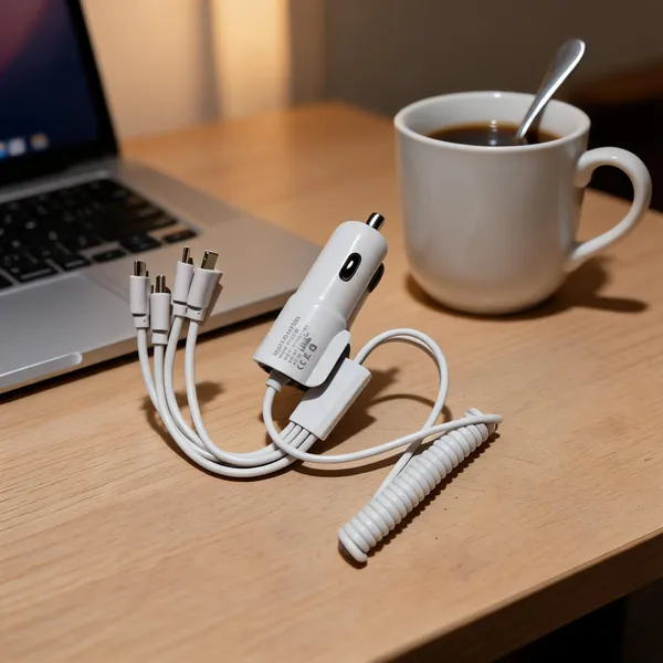 White_Fire-Retardant_Polycarbonate_(PC)_+_ABS_Shell,_TPE_Cable_Jacket,_Pure_Copper_Wiring,_Metal_Alloy_Contacts_Car_Electronics_/_Mobile_Charger_For_Drivers,_Tech_Users,_Travelers,_Multi-Device_Users