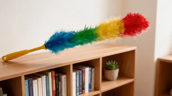 Multicolor_Electrostatic_Microfiber_/_Ostrich_Synthetic_Feathers,_Polypropylene_(PP)_Plastic_Wand_&_Handle_Home_Cleaning_Tools_/_Dusting_Wand_For_Homeowners,_Housekeepers,_Office_Cleaners