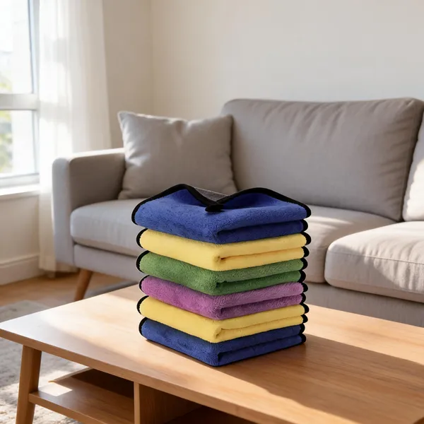 Multicolor_500_GSM_Premium_Microfiber_Fabric_(80%_Polyester,_20%_Polyamide)_Home_&_Car_Cleaning_/_Microfiber_Towels_For_Car_Detailers,_Household_Cleaning,_General_Wiping
