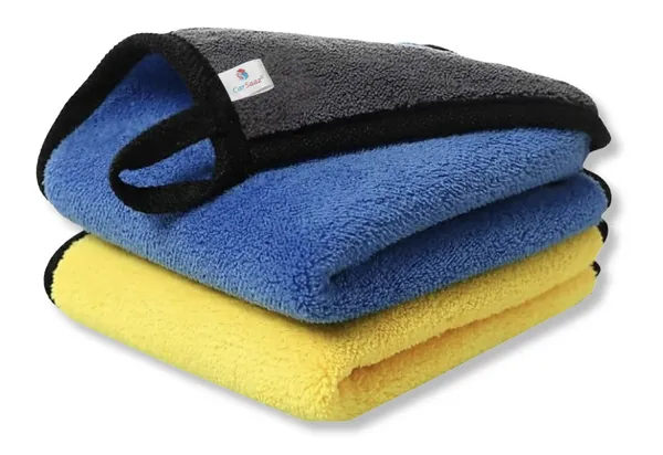 Multicolour_Microfiber_500_GSM_40x60_Car_Cleaning_Cloth_Set