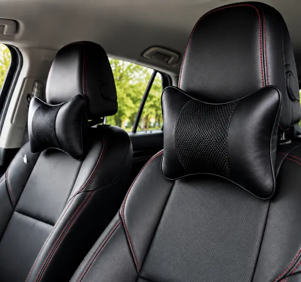Black_Ergonomic_Memory_Foam_Core,_Washable_Breathable_Mesh_/_Velour_Cover,_Elastic_Strap_Car_Interior_Accessories_/_Neck_Pillow_For_Drivers,_Long-Distance_Commuters,_Car_Owners_Seeking_Neck_Support