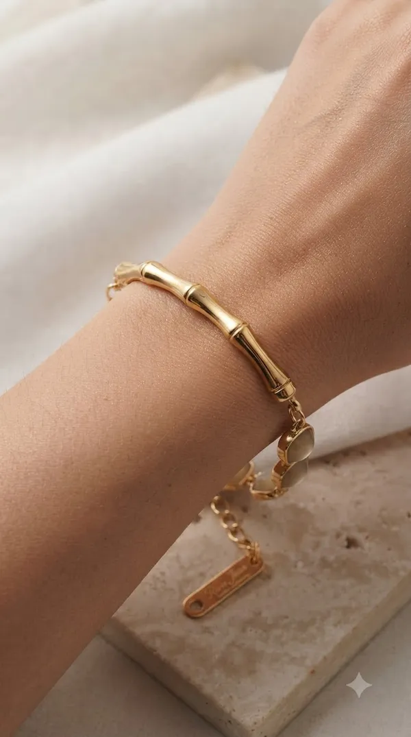 Gold_Tone_Segmented_Bracelet_for_Women