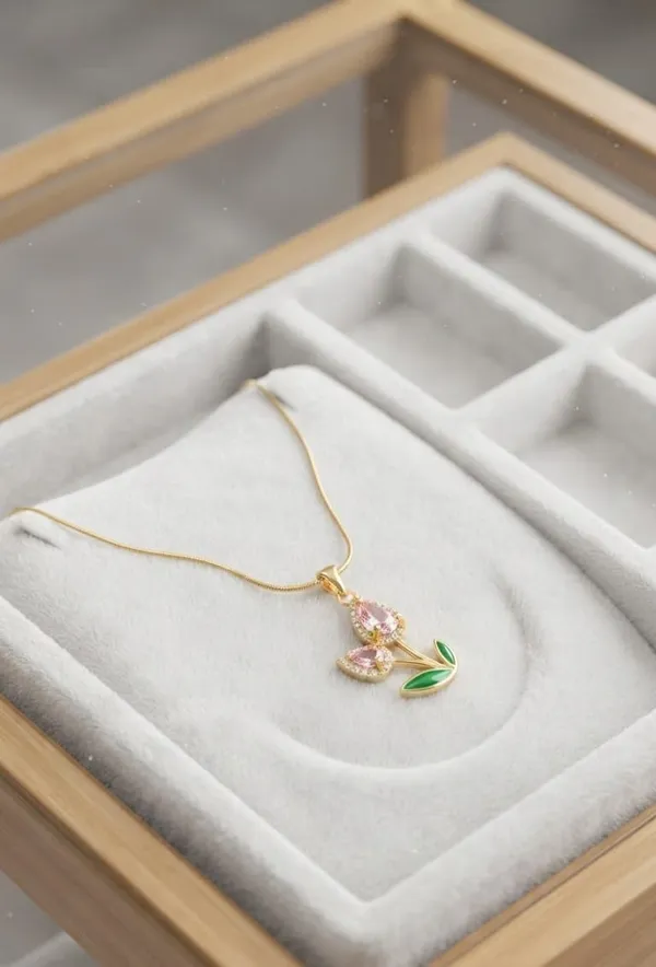 Gold_Tone_Floral_Pendant_Necklace_for_Women
