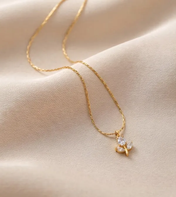 Gold_Tone_Floral_Pendant_Necklace_for_Women