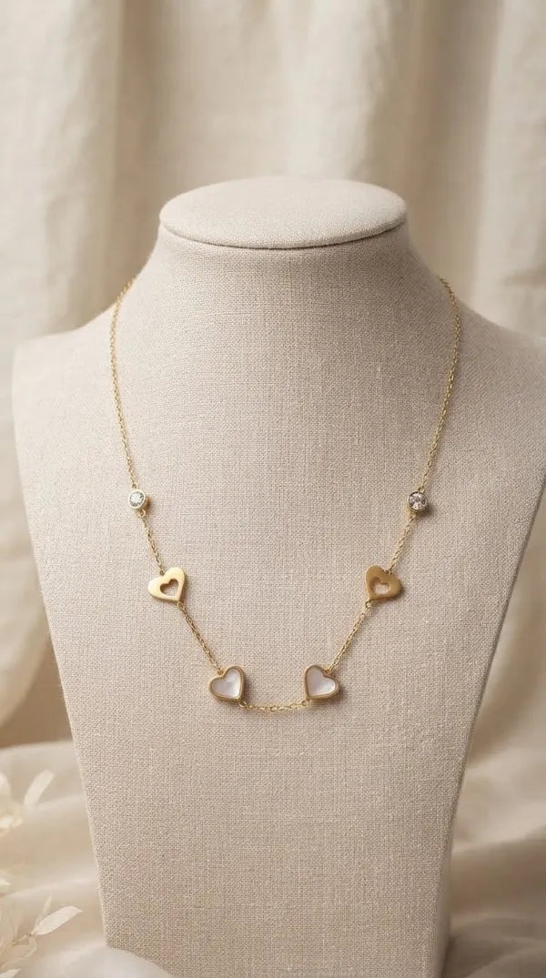 Gold_Tone_Heart_Charm_Necklace_for_Women