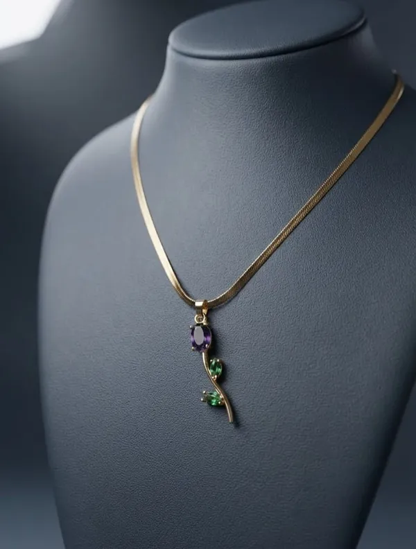Gold_Tone_Stone_Pendant_Necklace_for_Women