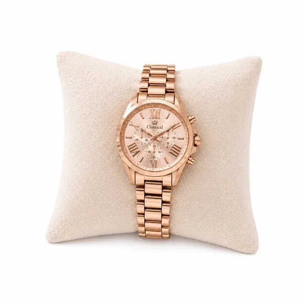 Rose_Gold_Roman_Dial_Chronograph_Watch_for_Women