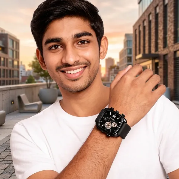 Black_Silicon_Chronograph_Watch_For_Men