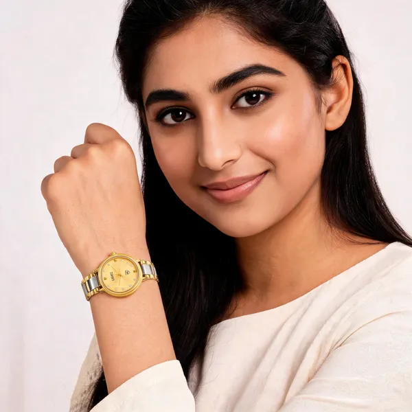 Gold_Silver_Alloy_Two-Tone_Analog_Watch_For_Women