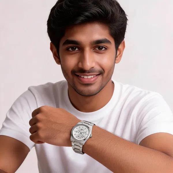 Silver_Alloy_Chronograph-Style_Analog_Watch_For_Men