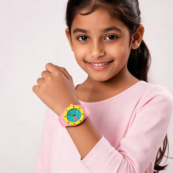Pink_Silicon_Casual_Analog_Watch_For_Kids