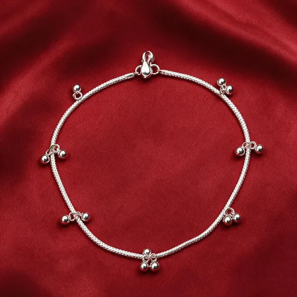 Silver_Tone_Beaded_Anklet_With_Charms_For_Women