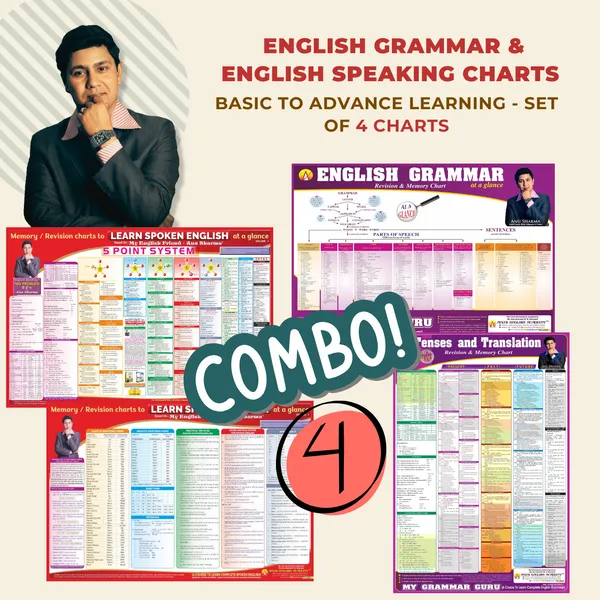 English_Grammar_&_English_Speaking_Revision_&_Memory_Charts_-_Basic_to_Advance_-_Set_of_4