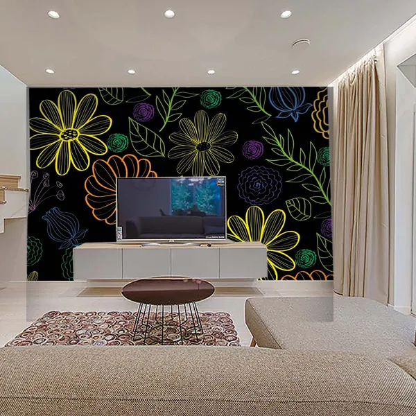 Black_Floral_Pattern_Decorative_Wall_Wallpaper