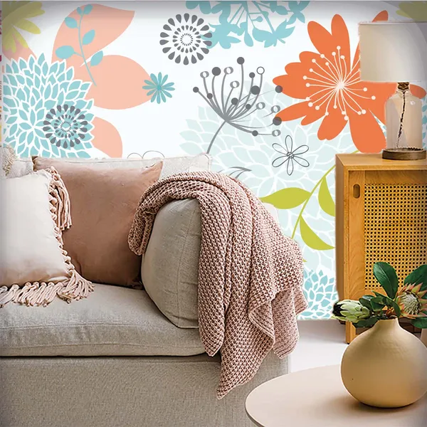 Colorful_Floral_Print_Wall_Mural
