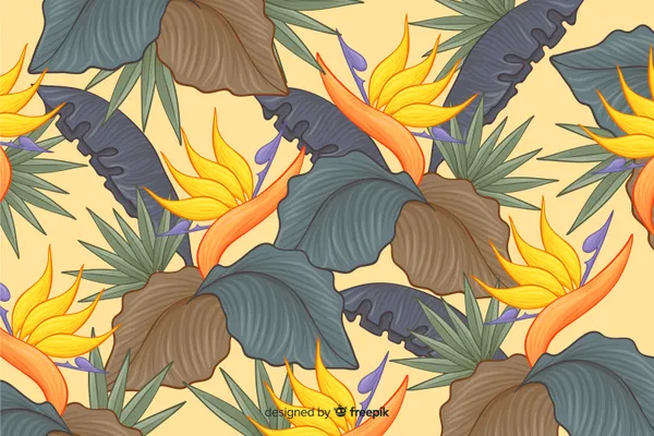 Tropical_Bird_Of_Paradise_Floral_Print