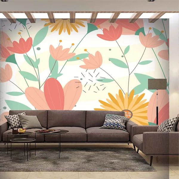 Botanical_Floral_Print_Wall_Mural_Wallpaper