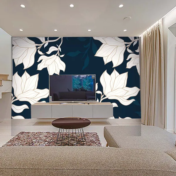 Botanical_Floral_Print_Wall_Mural_Wallpaper