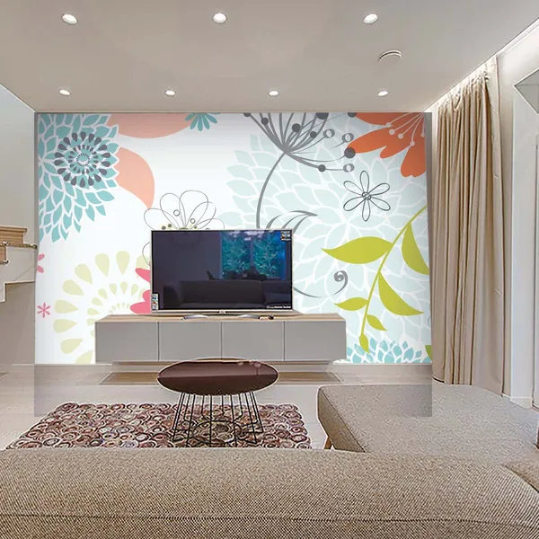 Colorful_Floral_Print_Wall_Mural