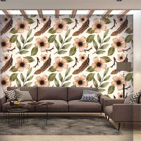 Botanical_Floral_Print_Decorative_Wall_Wallpaper
