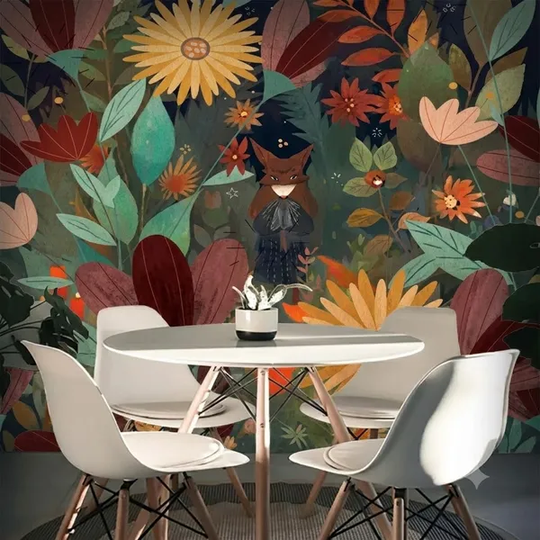 Canvas_Decorative_Botanical_Floral_Pattern_Wall_Art