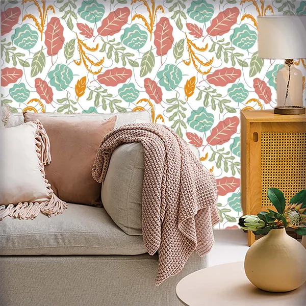 Botanical_Floral_Print_Wall_Wallpaper