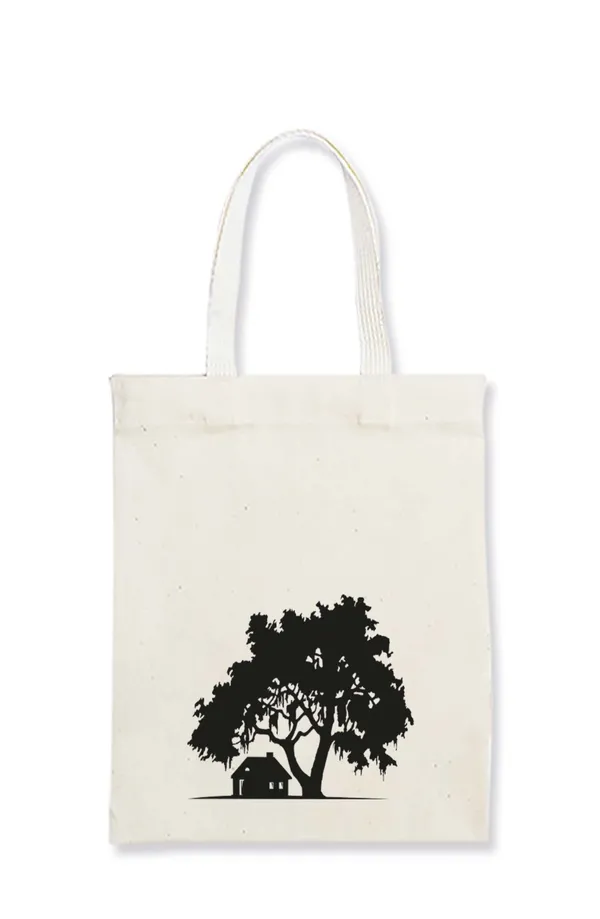 White_Canvas_Zipper_Tote_Bag