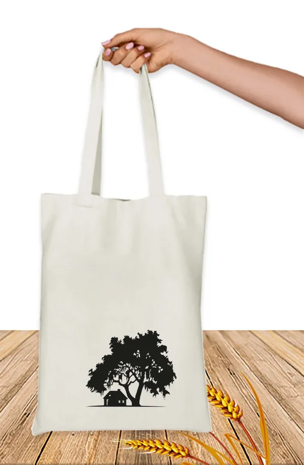 White_Canvas_Zipper_Tote_Bag