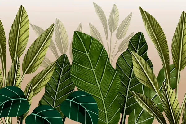 Green_Botanical_Leaf_Pattern_Wall_Art