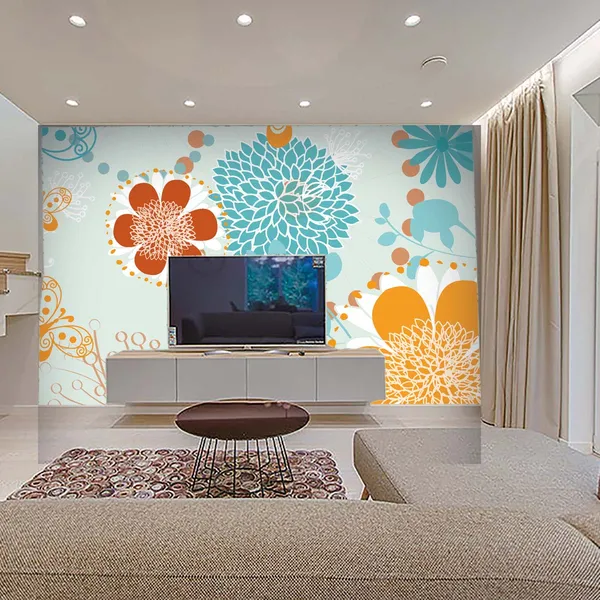 Floral_Multicolor_Wall_Mural_Wallpaper