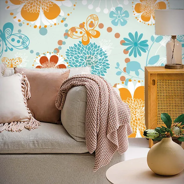 Floral_Multicolor_Wall_Mural_Wallpaper