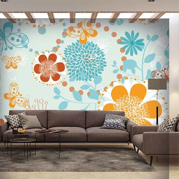 Floral_Multicolor_Wall_Mural_Wallpaper