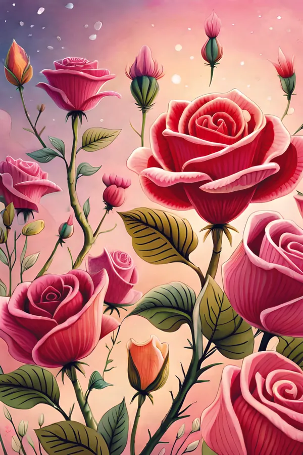 Floral_Rose_Print_Framed_Wall_Art