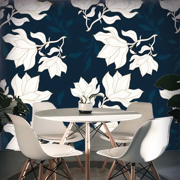 Botanical_Floral_Print_Wall_Mural_Wallpaper