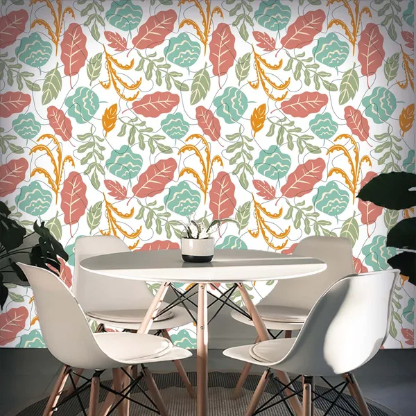 Botanical_Floral_Print_Wall_Wallpaper